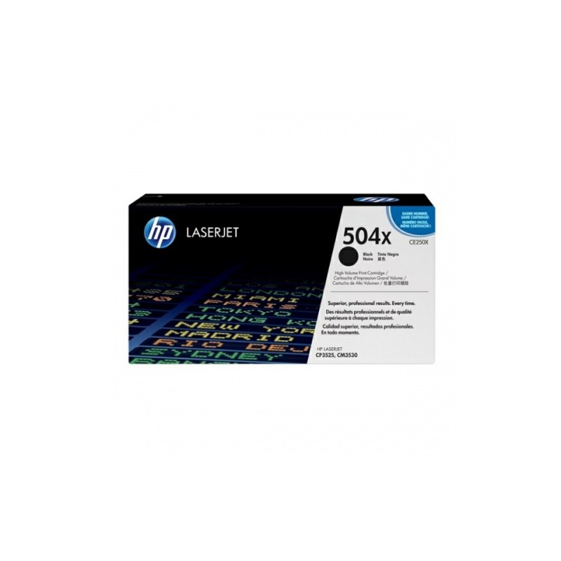 HP No.504X (CE250X), juoda kasetė