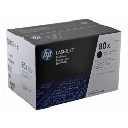 HP CF280XD No.80X Dviguba pakuotė , juoda kasetė