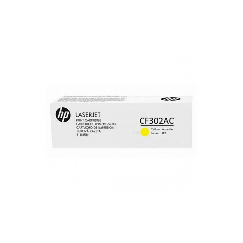 HP No.827A (CF302A), geltona kasetė