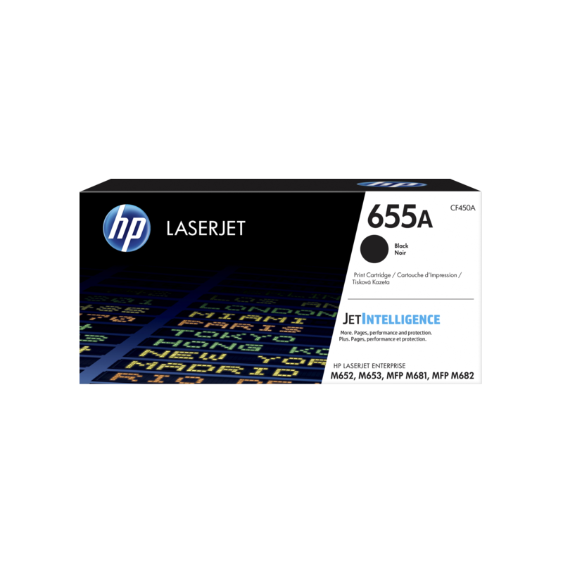 HP No.655A (CF450A), juoda kasetė