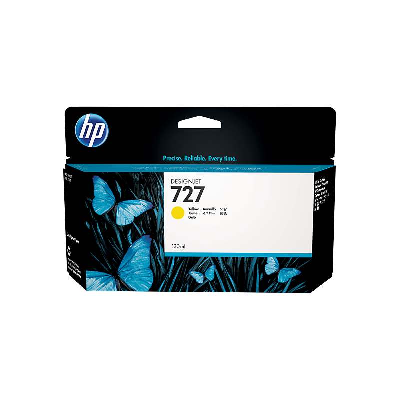 HP No.727 (F9J78A), geltona kasetė