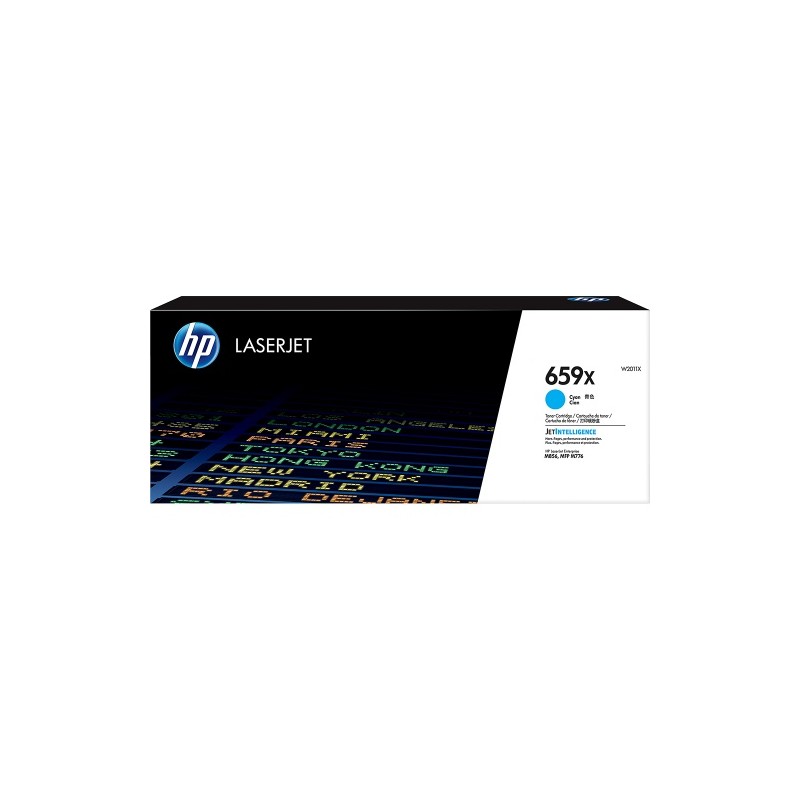 HP toner cartridge 659X mėlyna (W2011X)