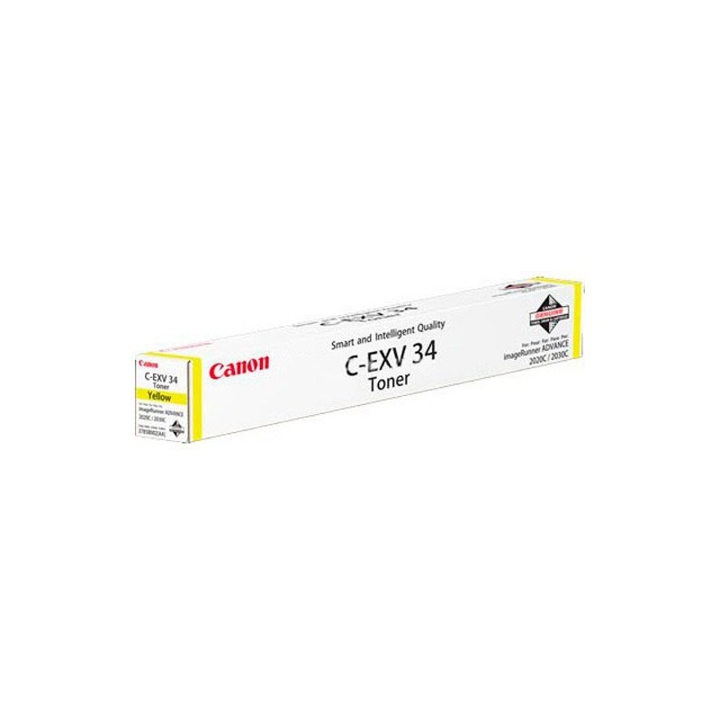 Canon C-EXV 34 (3785B002), geltona kasetė