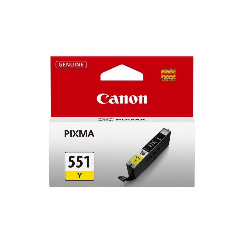 Canon CLI-551 (6511B001), geltona kasetė
