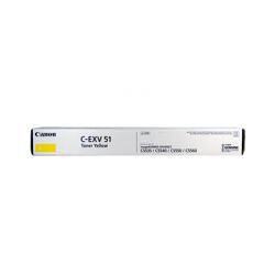 Canon C-EXV 51 (0484C002), geltona kasetė