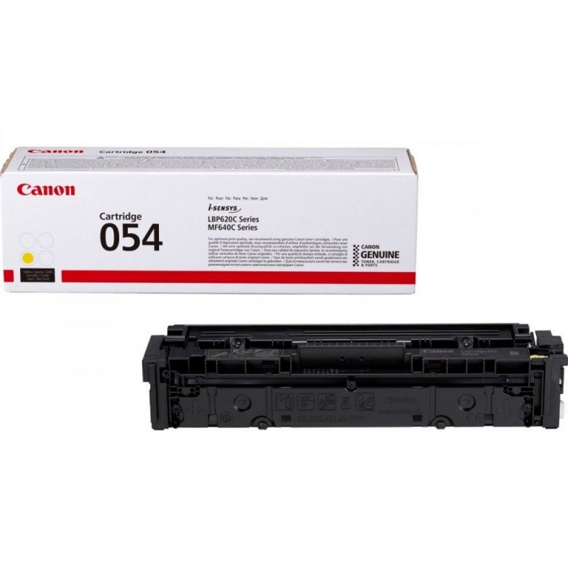 Canon CRG 054 (3021C002) geltona kasetė