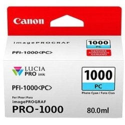 Canon PFI-1000PC (0550C001) Originalus Foto, Mėlyna kasetė