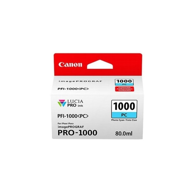 Canon PFI-1000PC (0550C001) Originalus Foto, Mėlyna kasetė