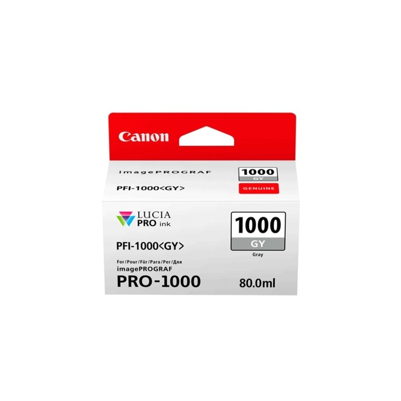 Canon PFI-1000GY (0552C001), Pilka kasetė