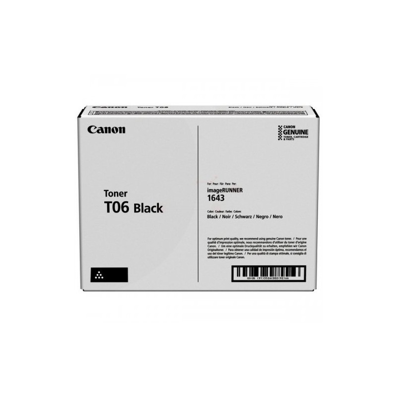 Canon T06 (3526C002), Juoda kasetė