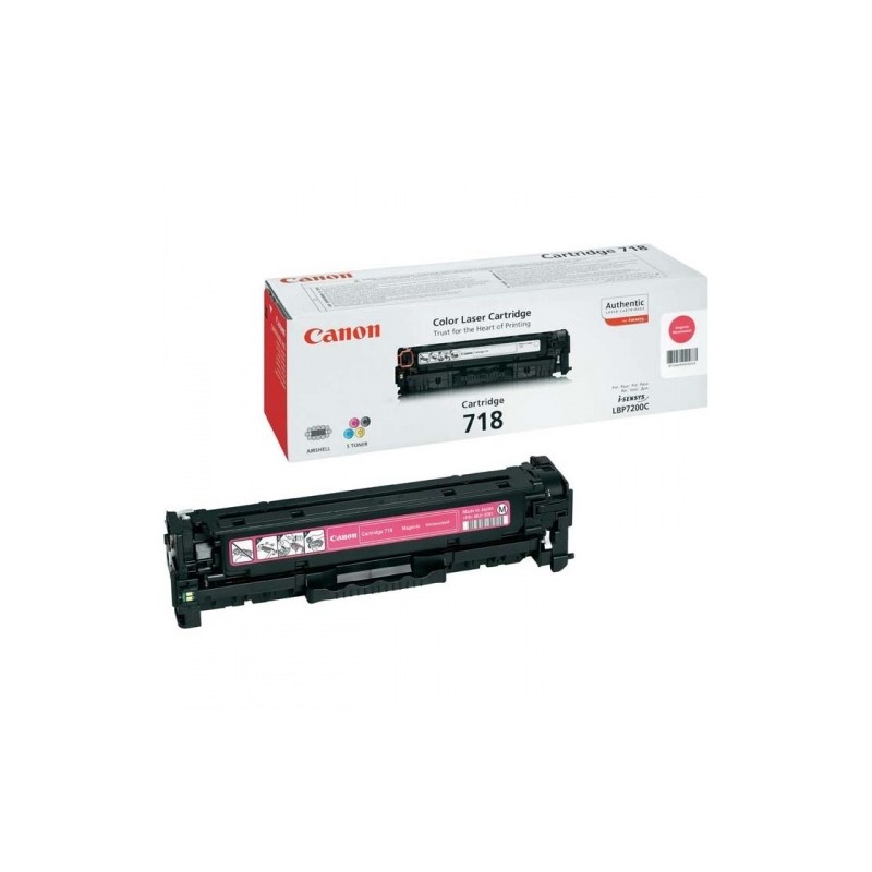 Canon CRG 718 (2660B002) purpurinė kasetė lazeriniams spausdintuvams, 2900 psl. (SPEC)