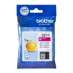 Brother LC 3211 (LC3211M), purpurinė kasetė