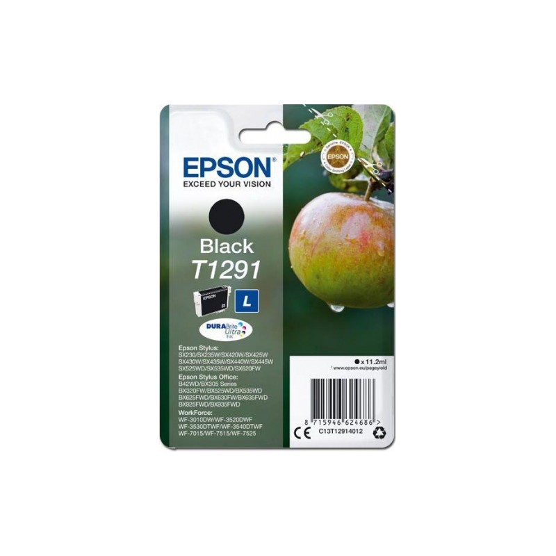 Epson (C13T12914012), juoda kasetė