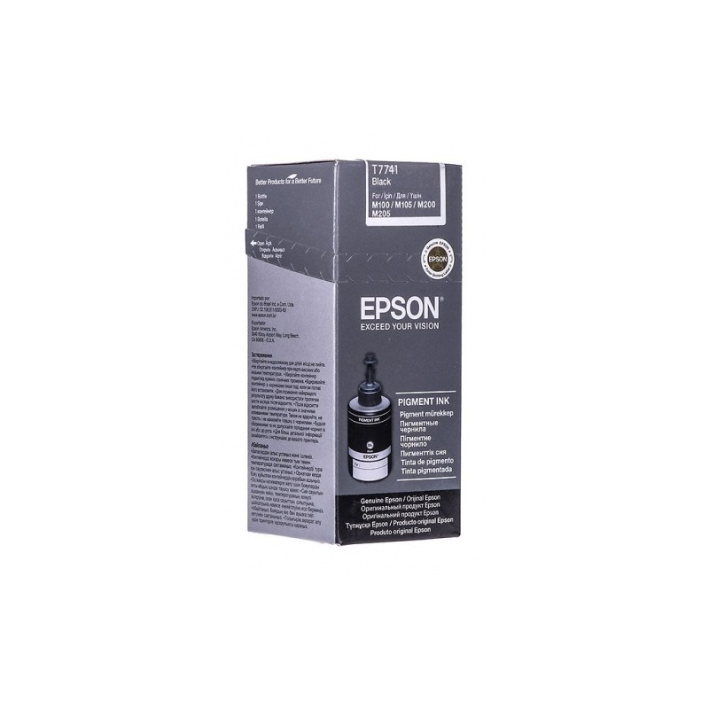 Epson Pigment Bottle (C13T77414A), juoda kasetė