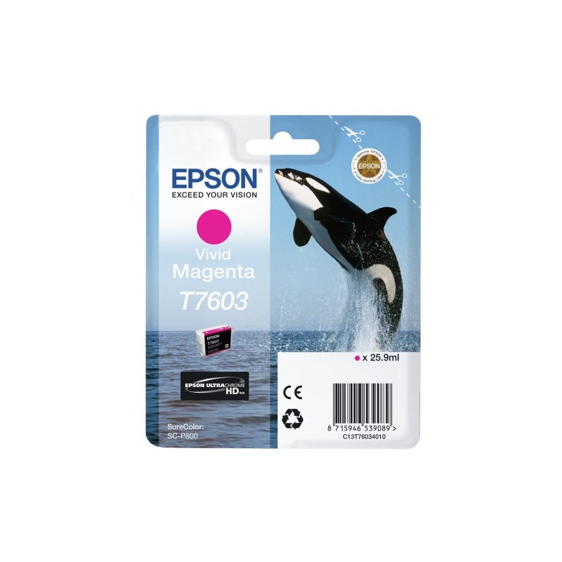 Epson HC (C13T76034010), ryškiai purpurinė kasetė