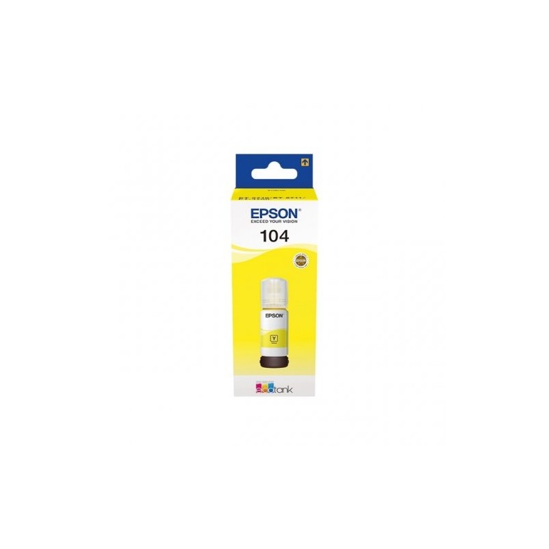 Epson EcoTank 104 (C13T00P440), geltona kasetė