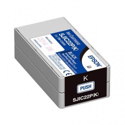 Epson SJIC22P(K) (C33S020601), Juoda kasetė