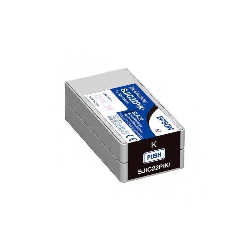 Epson SJIC22P(K) (C33S020601), Juoda kasetė