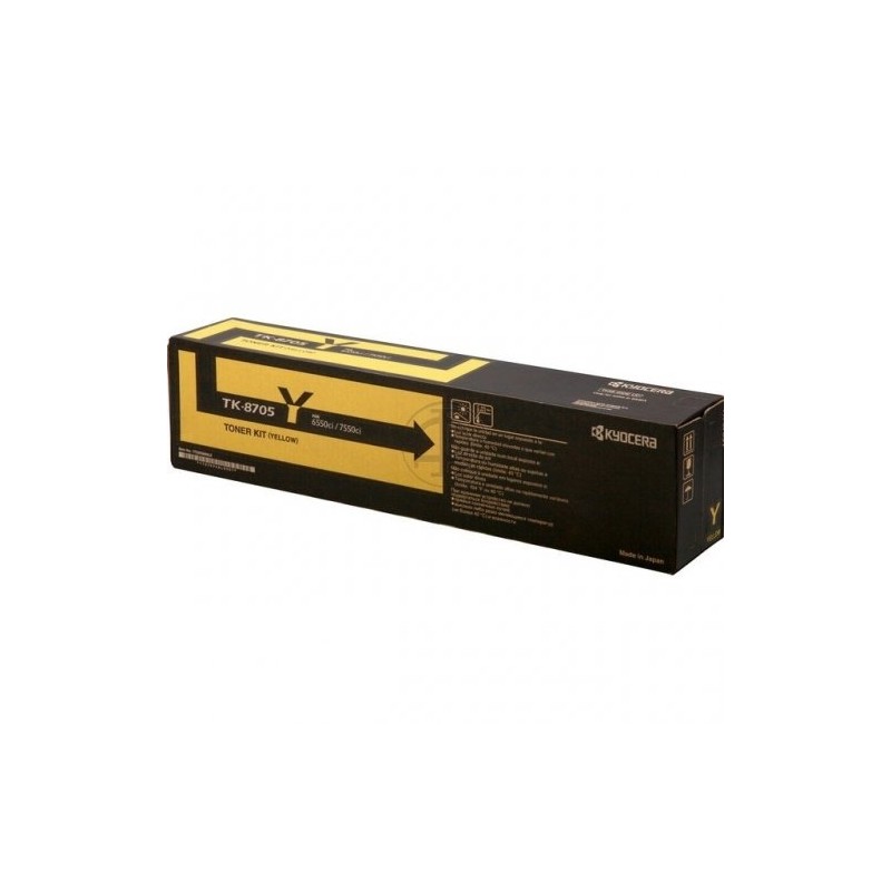 Kyocera TK-8705Y (1T02K9ANL0), geltona kasetė