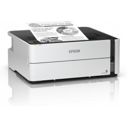 Spausdintuvas rašalinis Epson Ecotank M1180 A4 Mono,PrecisionCore™ TFP print head,WiFi, pilkas