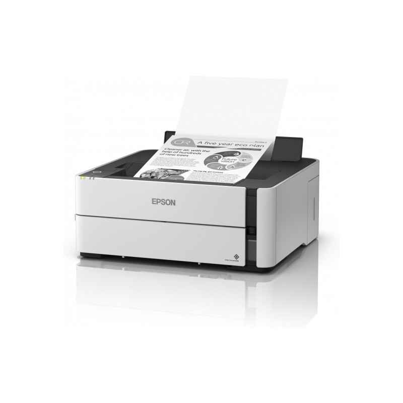 Spausdintuvas rašalinis Epson Ecotank M1180 A4 Mono,PrecisionCore™ TFP print head,WiFi, pilkas