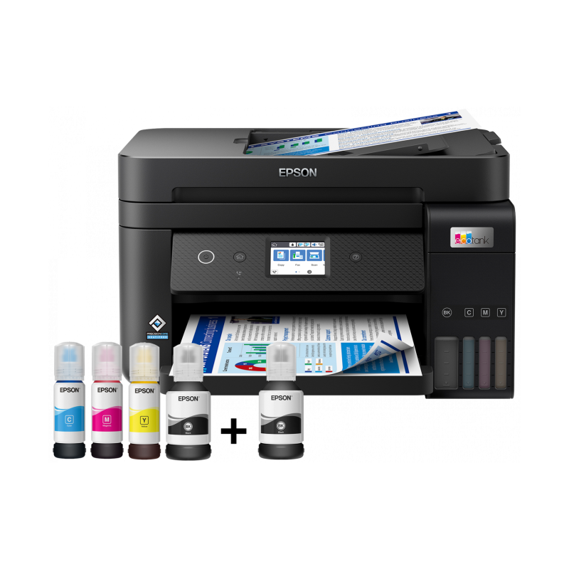 Spausdintuvas rašalinis Epson EcoTank L6290 A4, Spalvotas, MFP, ADF, WiFi