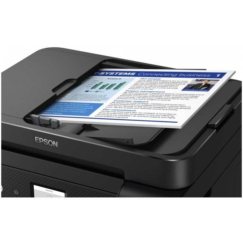 Spausdintuvas rašalinis Epson EcoTank L6290 A4, Spalvotas, MFP, ADF, WiFi