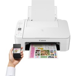 Spausdintuvas rašalinis Canon PIXMA TS3151 Spalvotas,  viskas viename, A4, Wi-Fi, Baltas