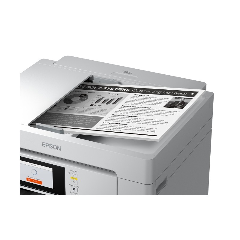 Spausdintuvas rašalinis Epson Multifunc. EcoTank M15180, B/W, A3, Contact image sensor (CIS), Wi-Fi