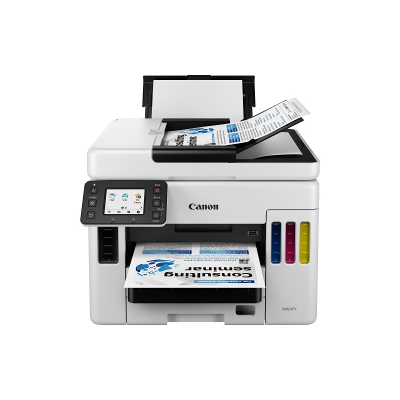 Spausdintuvas rašalinis Canon MAXIFY GX7050 MFP Spalv. refillable A4 600lap 33.6Kbps USB2.0 LAN WiFi