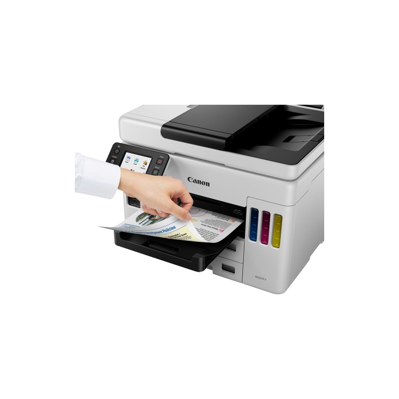 Spausdintuvas rašalinis Canon MAXIFY GX7050 MFP Spalv. refillable A4 600lap 33.6Kbps USB2.0 LAN WiFi