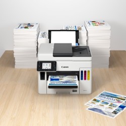 Spausdintuvas rašalinis Canon MAXIFY GX7050 MFP Spalv. refillable A4 600lap 33.6Kbps USB2.0 LAN WiFi