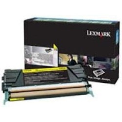 Lexmark HC (C748H1YG) Return, geltona kasetė