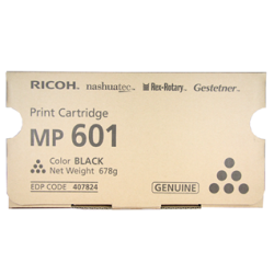 Ricoh MP601 (407824), juoda kasetė