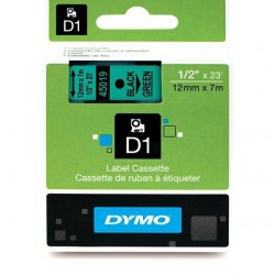 Dymo Label 45019 Žalia/Juoda (S0720590), juostelė