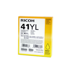 Ricoh GC41 Low (405768), geltona kasetė