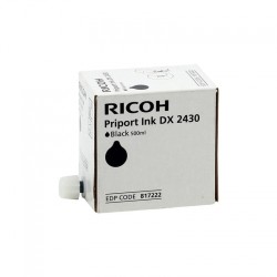 Ricoh DX2430 (893787) (893788) (817222) (1VE-5 vnt), juoda kasetė