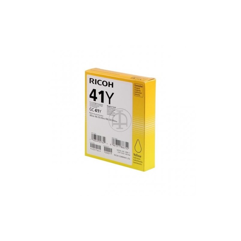Ricoh Ink GC41Y (405764), geltona kasetė