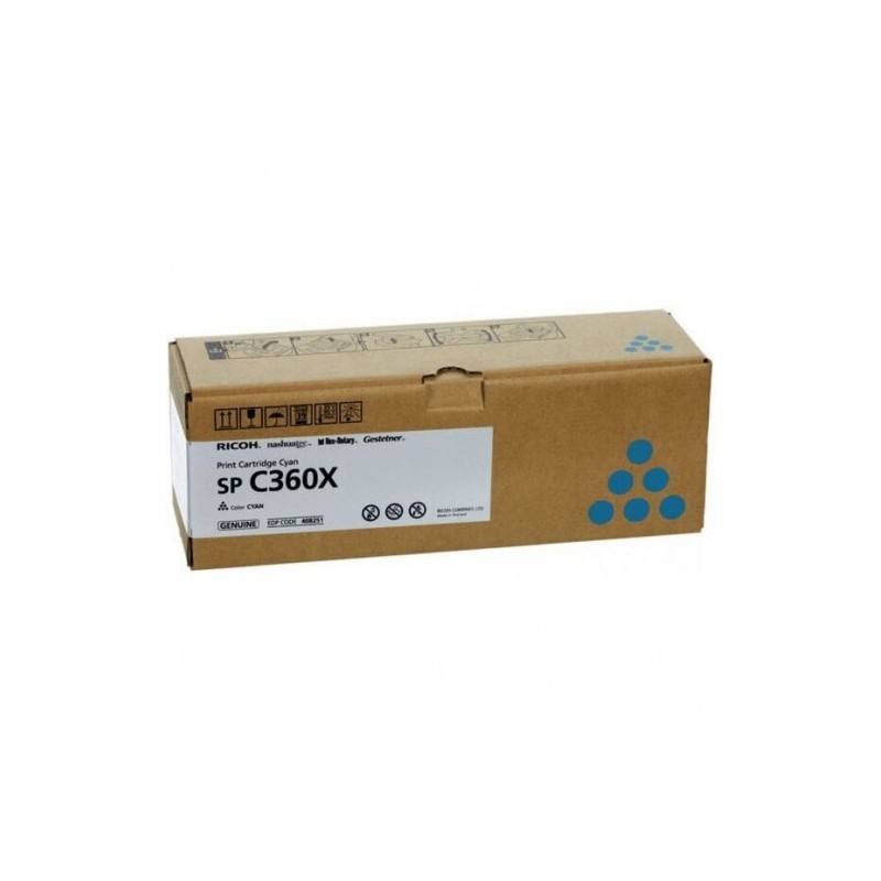 Ricoh SPC360X (408251), mėlyna kasetė