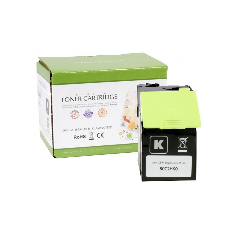 Neoriginali Static Control Lexmark 802HK(80C2HC0), juoda kasetė