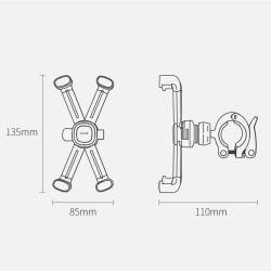 Baseus Quick dviračių laikiklis (tinka dviračiams ir motociklams)