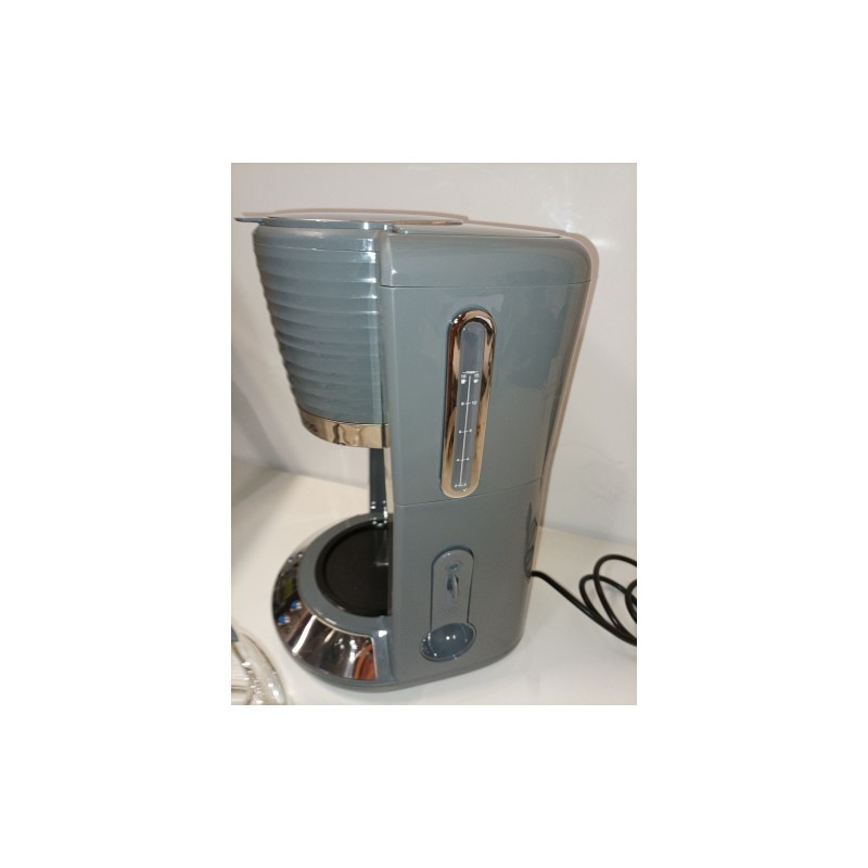 Ecost prekė po grąžinimo, Skaitmeninis kavos aparatas Russell Hobbs Inspire, pilkos spalvos, program