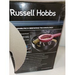 Ecost prekė po grąžinimo, Skaitmeninis kavos aparatas Russell Hobbs Inspire, pilkos spalvos, program