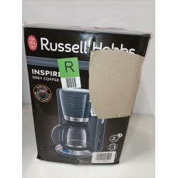 Ecost prekė po grąžinimo, Skaitmeninis kavos aparatas Russell Hobbs Inspire, pilkos spalvos, program