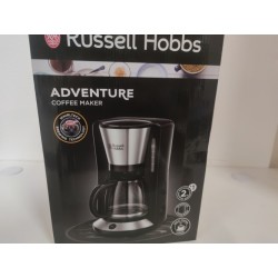 Ecost prekė po grąžinimo, Russell Hobbs Adventure 24010-56 Kavos aparatas, nerūdijantis plienas, sti