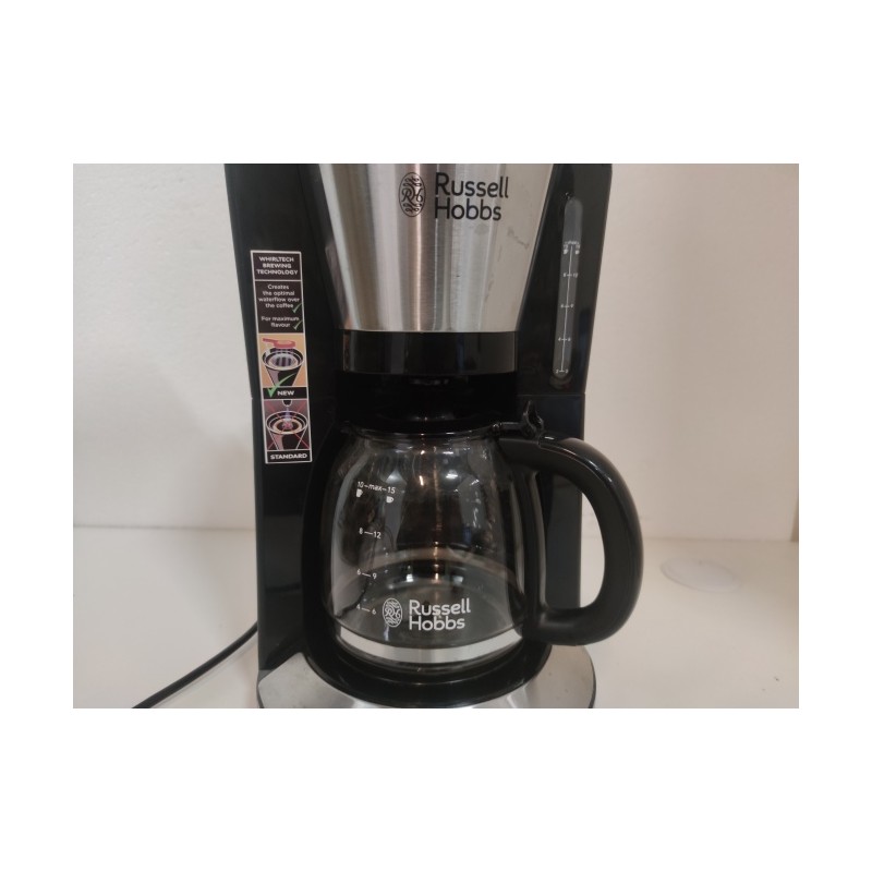 Ecost prekė po grąžinimo, Russell Hobbs Adventure 24010-56 Kavos aparatas, nerūdijantis plienas, sti