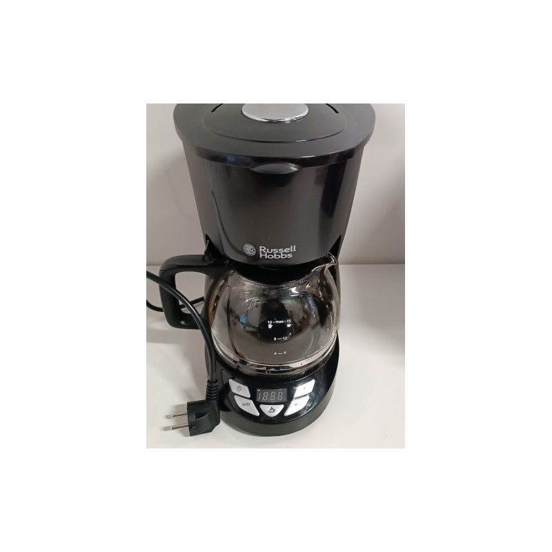 Ecost prekė po grąžinimo, Russell Hobbs amerikietiškas kavos aparatas, 1,25 l, nuimamas filtro laiki