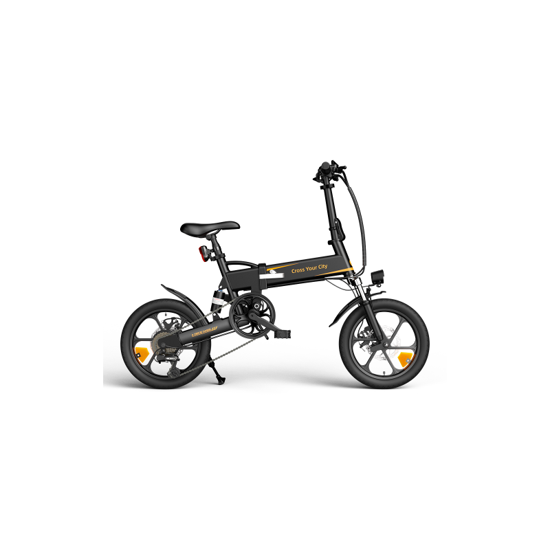 Elektrinis dviratis ADO A16 XE, Juodas