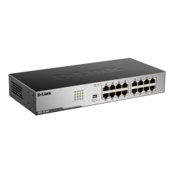 Tinklo šakotuvas D-Link Switch DGS-1016D Unmanaged,Desktop,1 Gbps (RJ-45) ports quantity 16,Power su