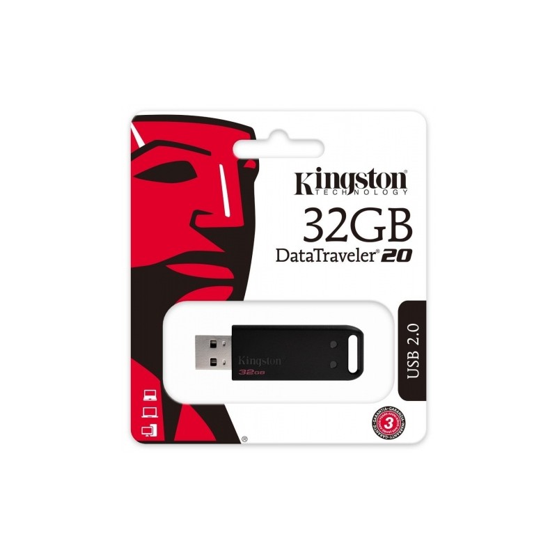 USB atmintinė Kingston 32GB DT USB 2.0